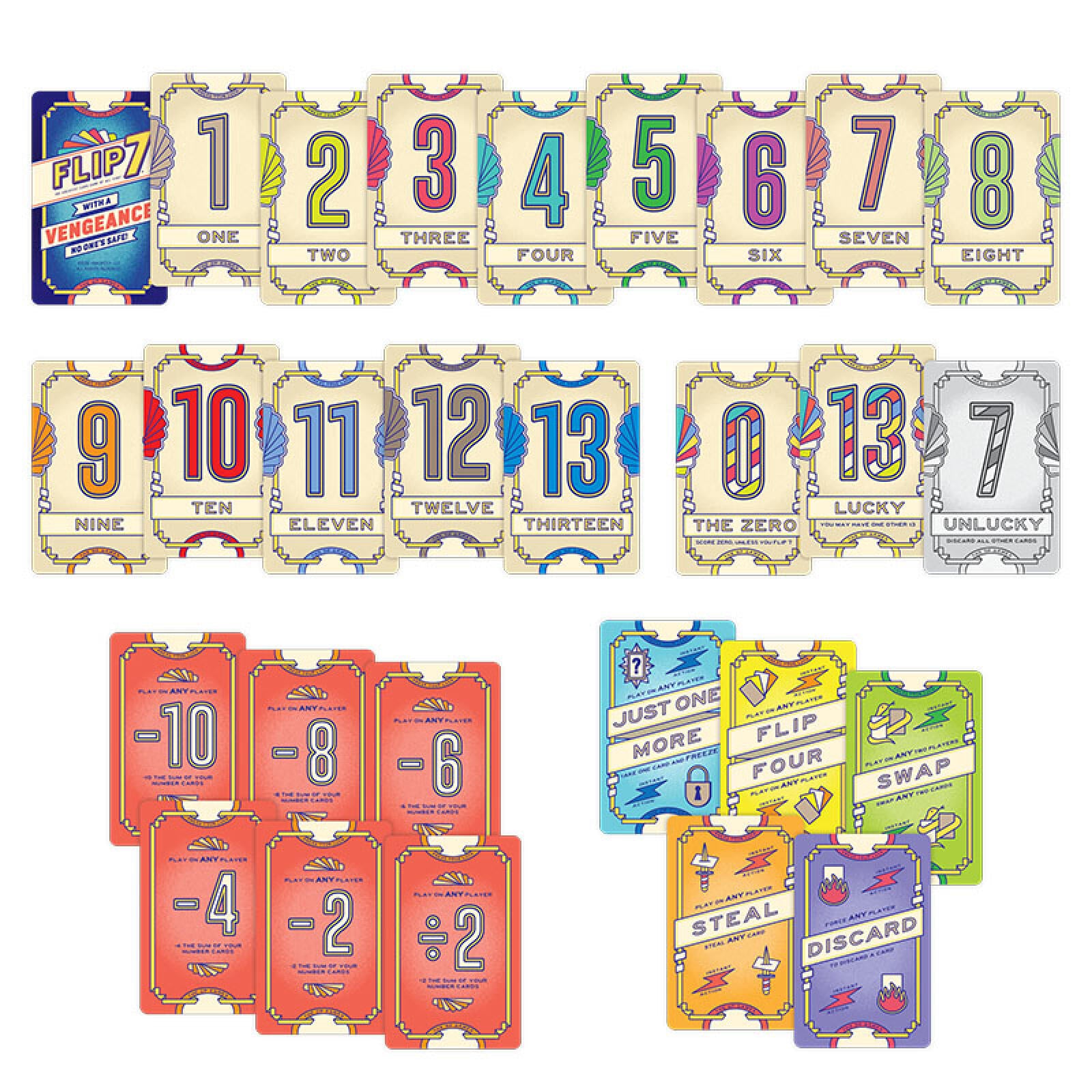 Flip 7 With a Vengeance | Tabernacle Games