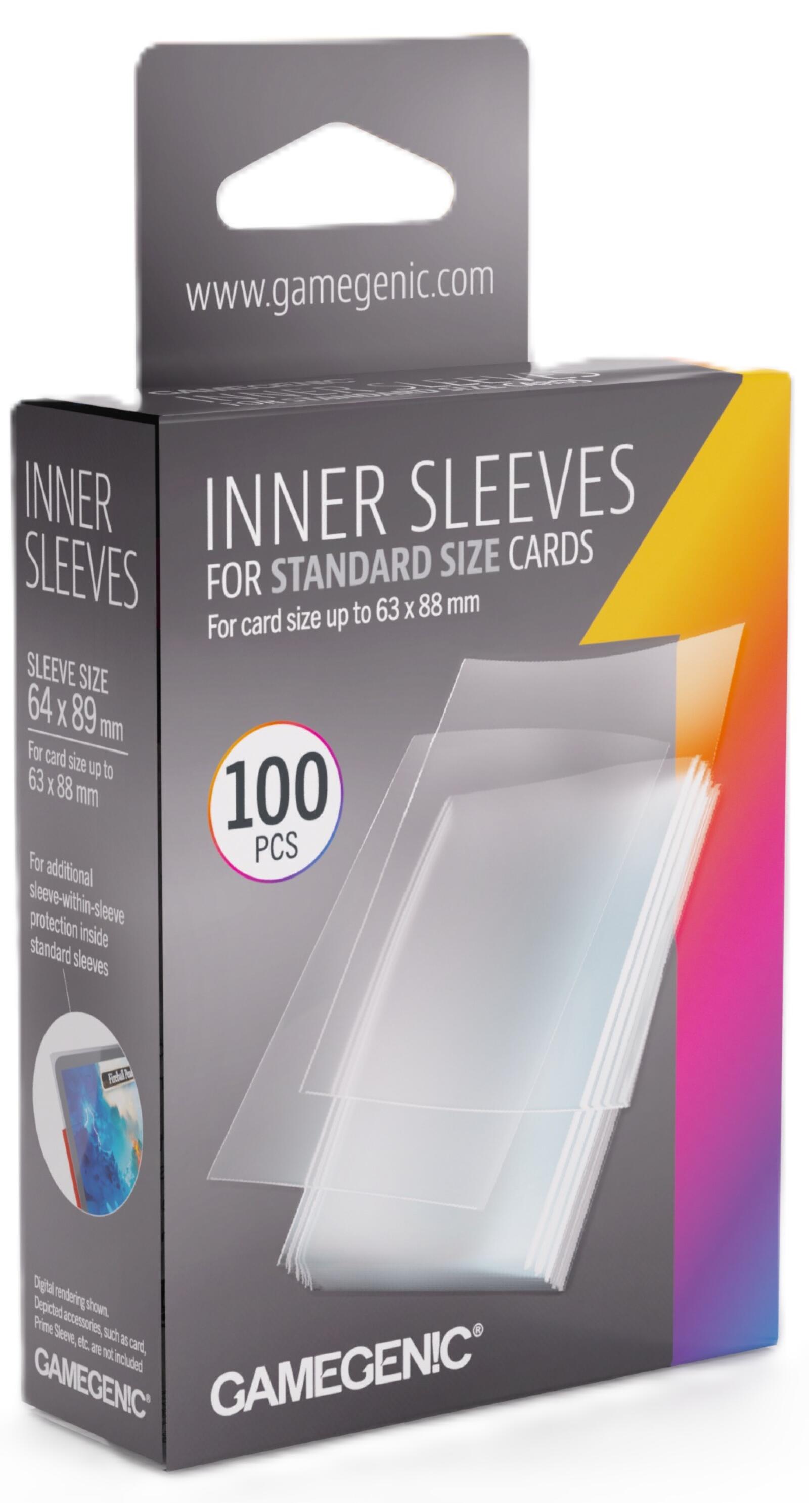 Gamegenic Inner Card Sleeves | Tabernacle Games