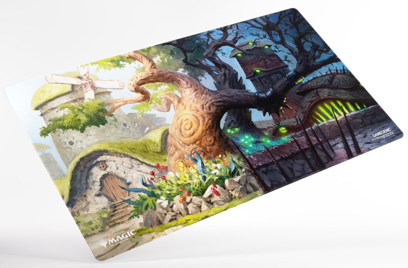 Gamegenic Shiny Playmat - Temple Garden | Tabernacle Games