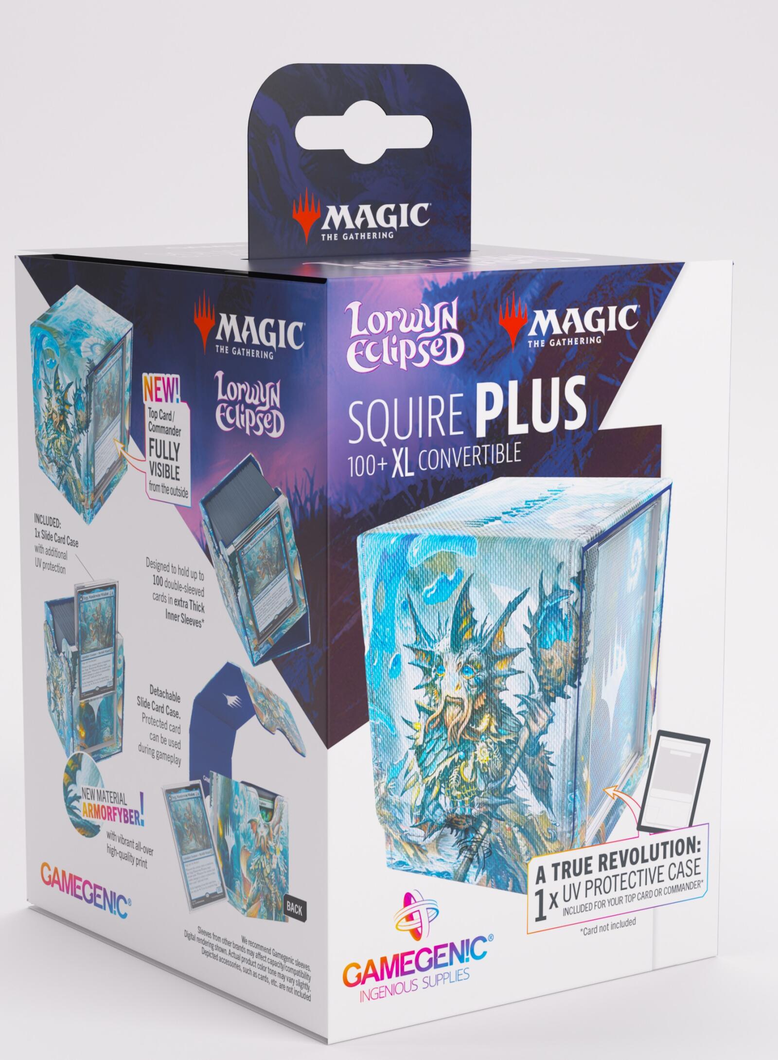 Gamegenic Squire PLUS 100+ XL - Sygg, Wanderwine Wisdom/Sygg, Wanderbrine Shield | Tabernacle Games