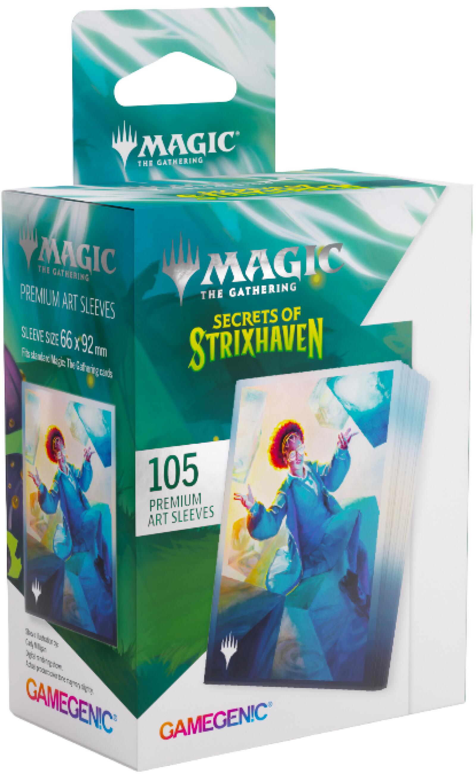 Gamegenic Secrets of Strixhaven Premium Art Sleeves - Zimone | Tabernacle Games