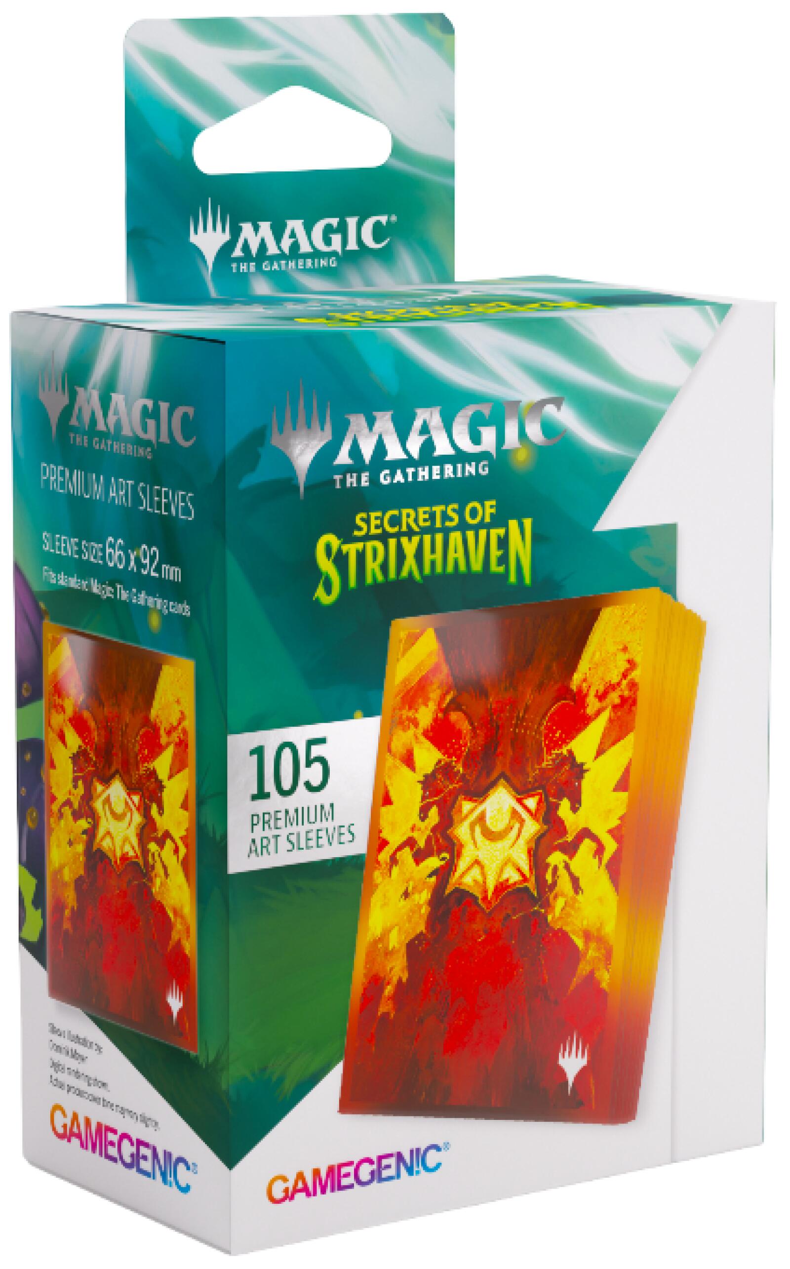Gamegenic Secrets of Strixhaven Premium Art Sleeves - Lorehold | Tabernacle Games