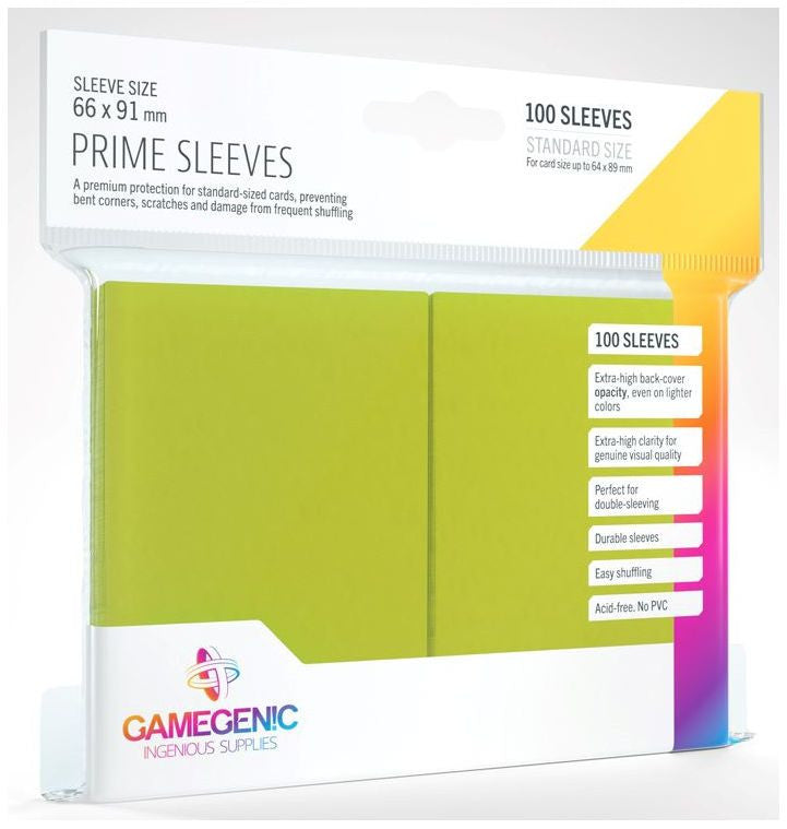 Gamegenic Prime Card Sleeves (100pk) | Tabernacle Games