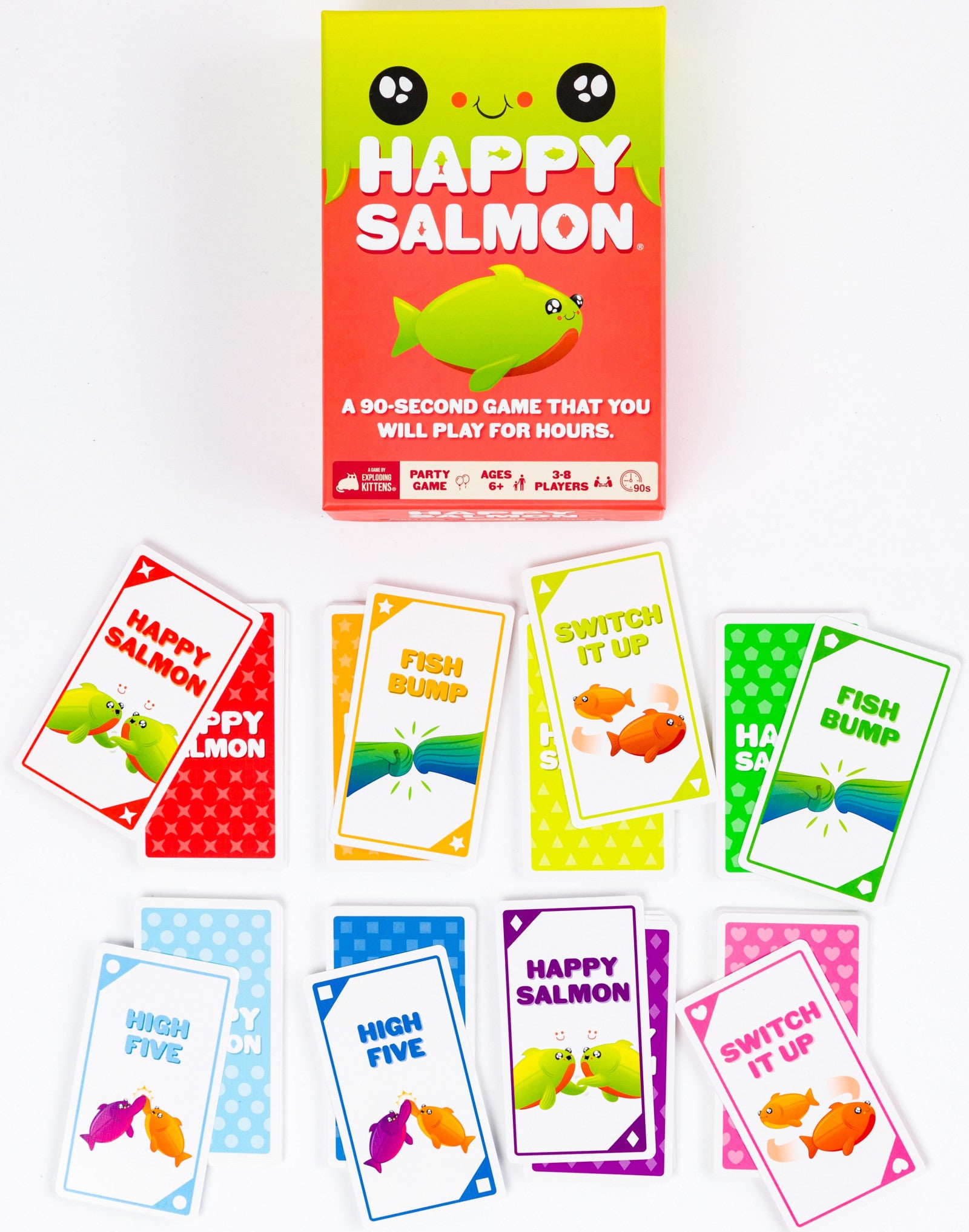 Happy Salmon (By Exploding Kittens) | Tabernacle Games