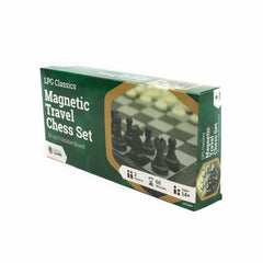 LPG Classics Plastic Magnetic Travel Chess Set - 20 cm Foldable Board | Tabernacle Games