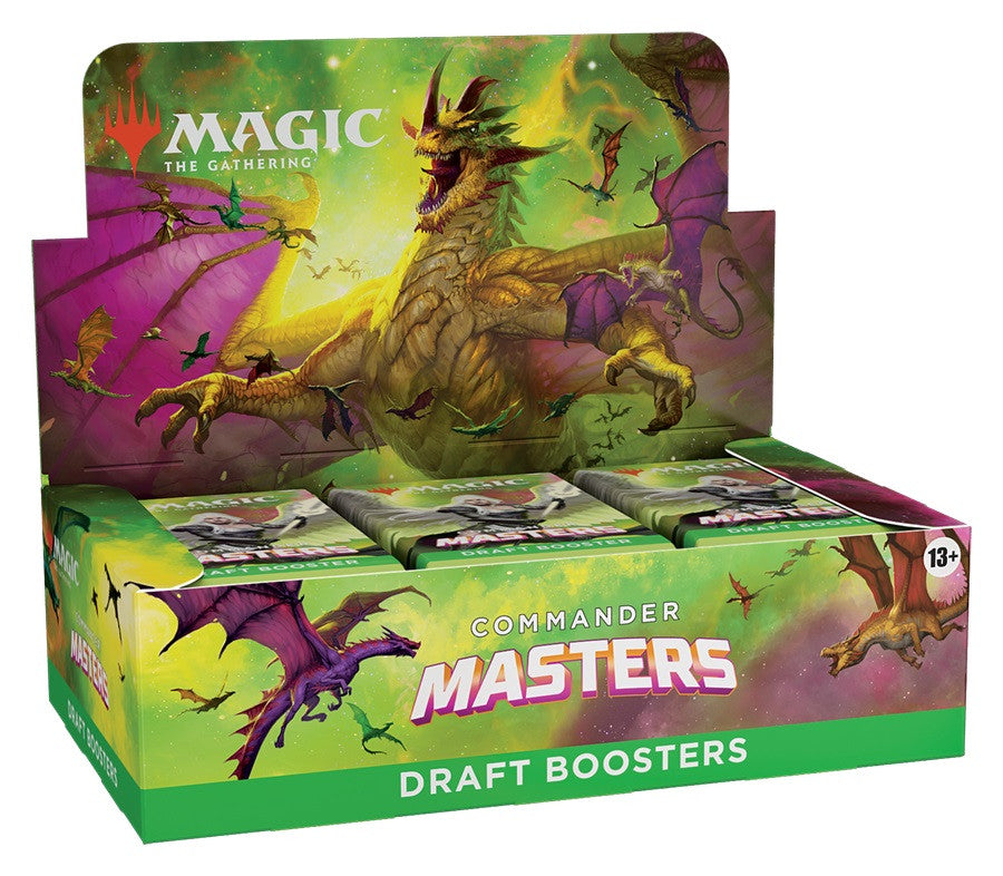 Commander Masters Draft Booster Box [PREORDER August 4th] | Tabernacle Games