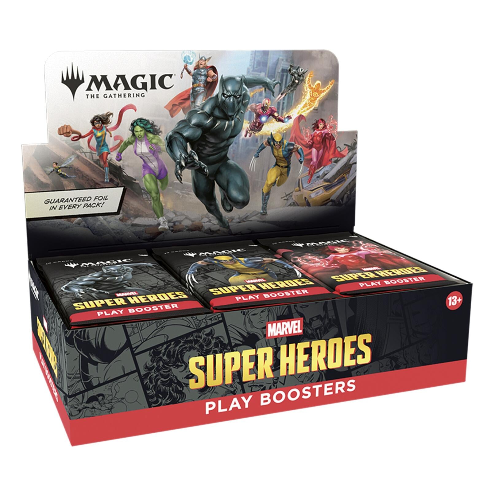 Magic the Gathering Marvel Super Heroes Play Booster Box [PREORDER 26 JUN] | Tabernacle Games