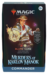 Murders at Karlov Manor Commander Deck | Tabernacle Games