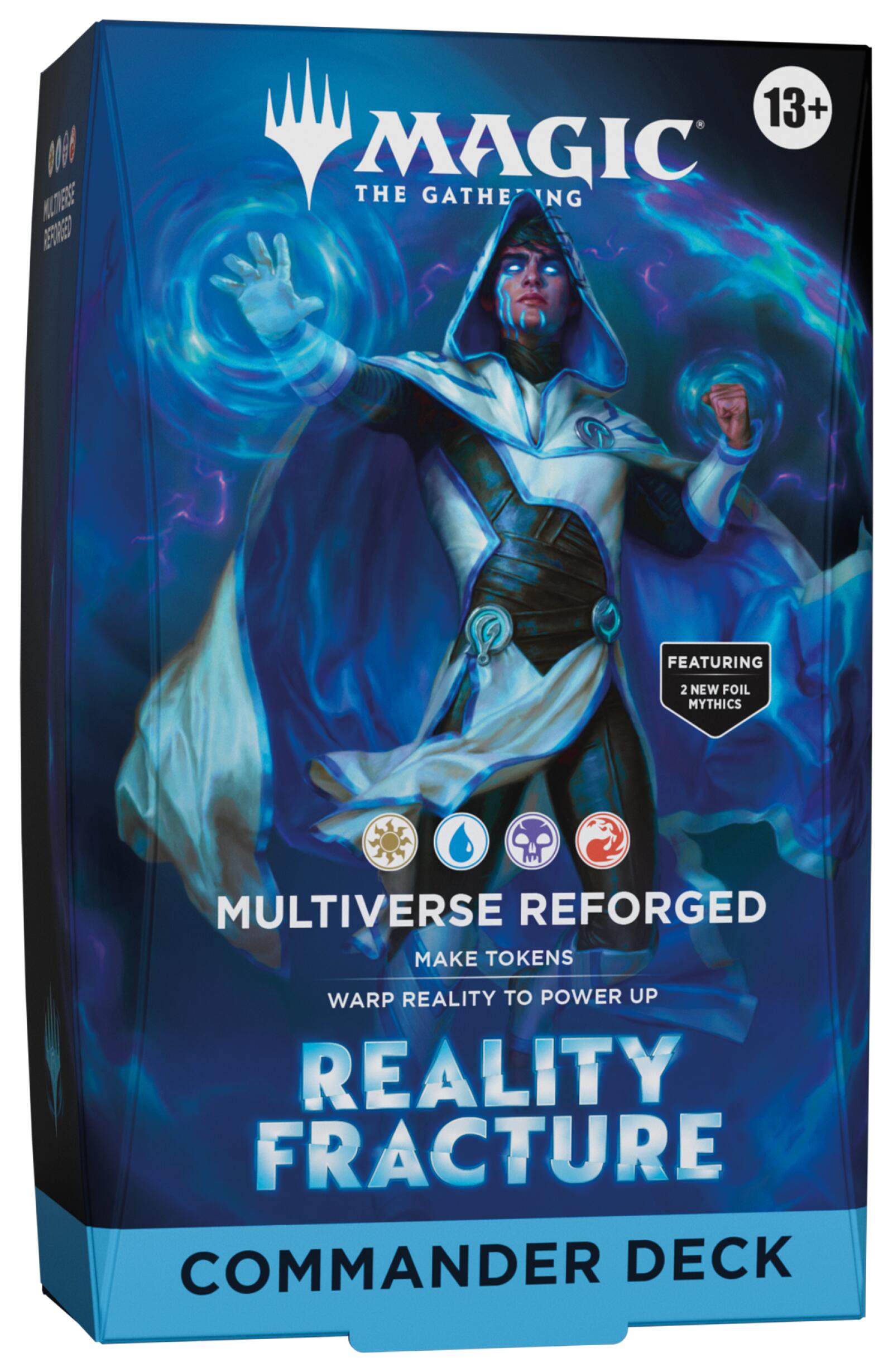 *DELAYED* Reality Fracture Commander Deck Multiverse Reforged [PREORDER 02 OCT] | Tabernacle Games