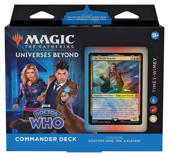 MTG Universes Beyond Doctor Who Commander Decks Tabernacle Games MTG Universes Beyond Doctor Who Commander Decks Tabernacle Games