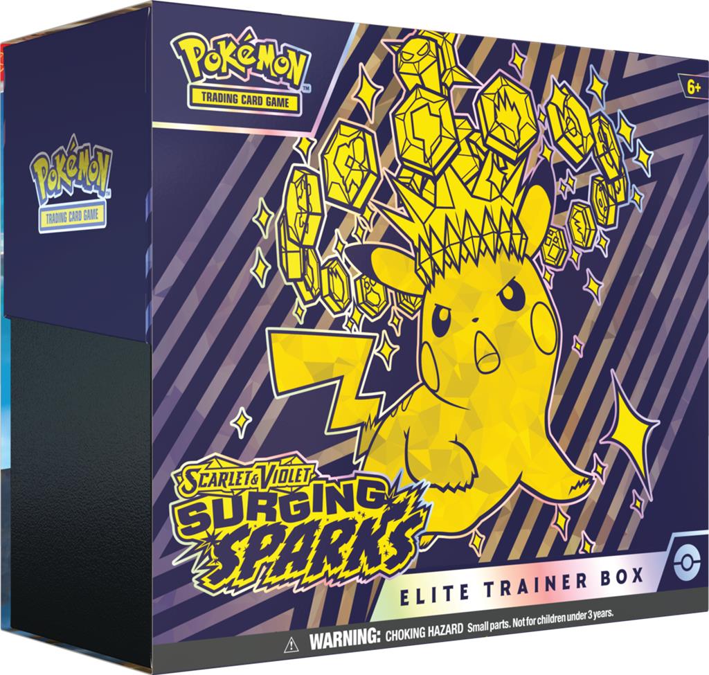 [LIMIT ONE PER CUSTOMER] Surging Sparks Elite Trainer Box | Tabernacle Games