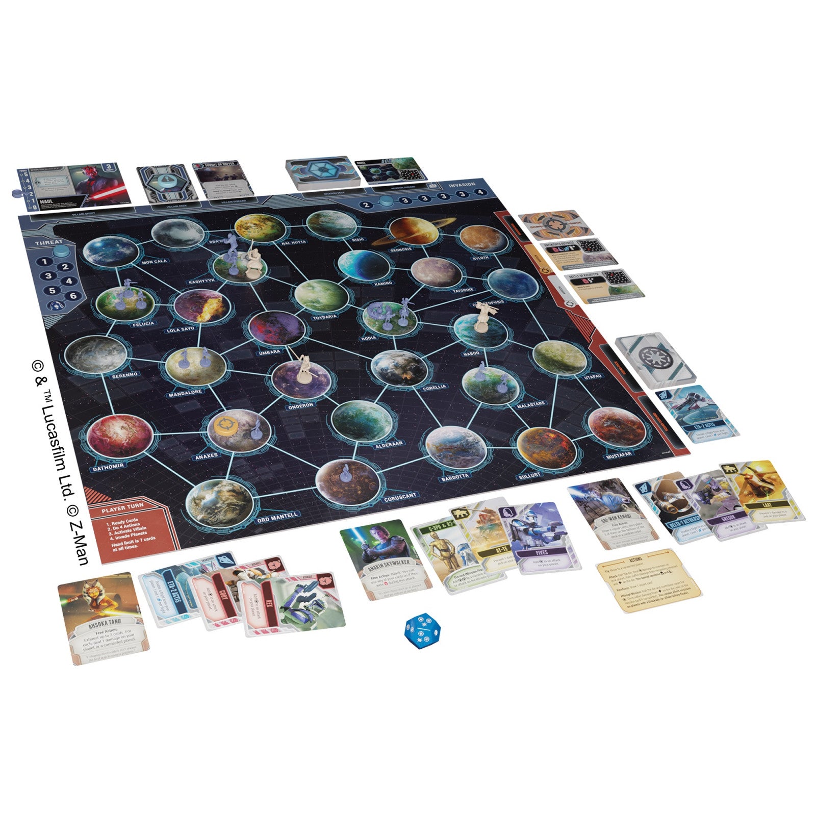 Star Wars The Clone Wars - A Pandemic System Game | Tabernacle Games