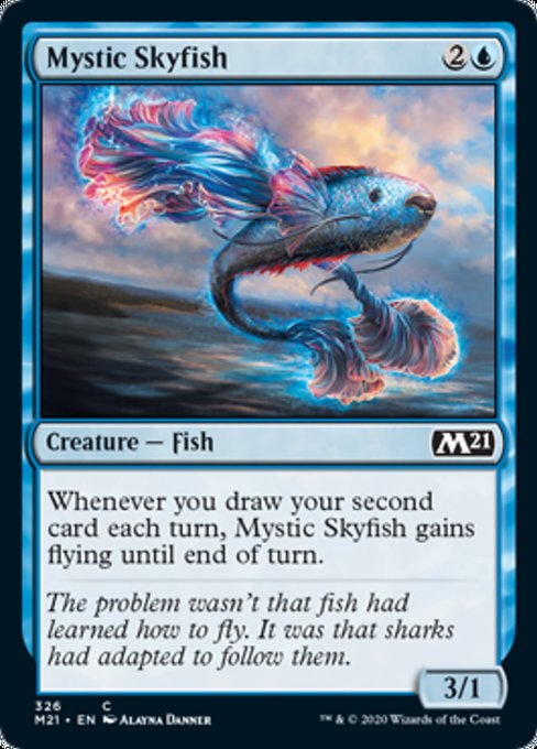 Mystic Skyfish [Core Set 2021] | Tabernacle Games