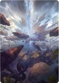 Prismatic Vista Art Card [Zendikar Rising Art Series] | Tabernacle Games