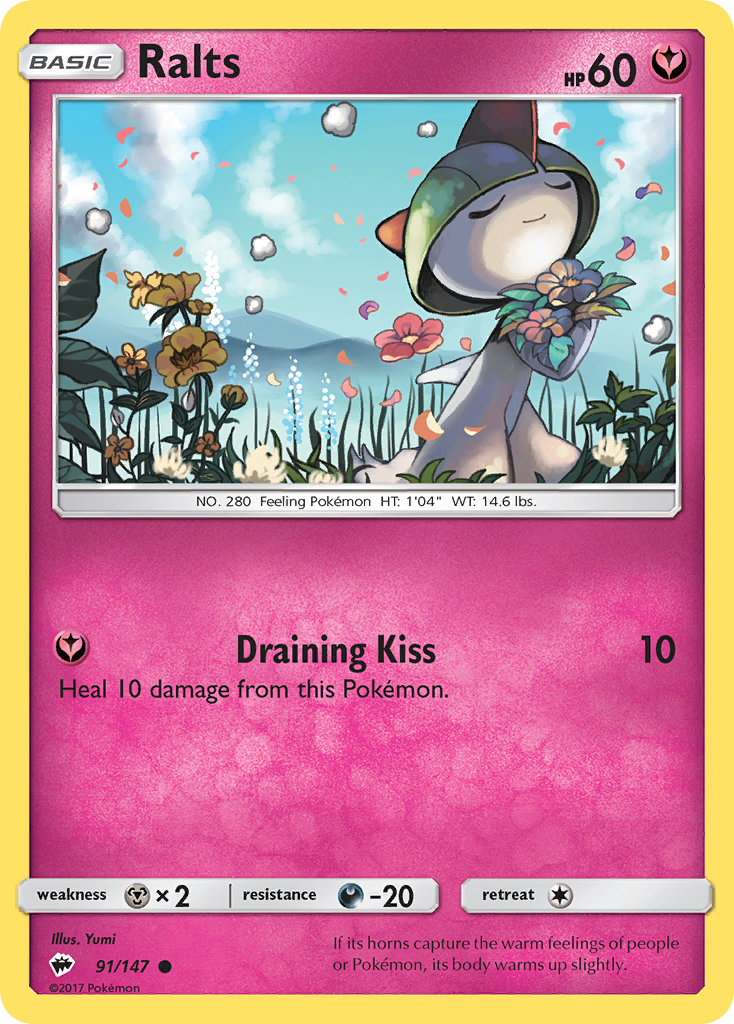 Ralts (91/147) [Sun & Moon: Burning Shadows] | Tabernacle Games