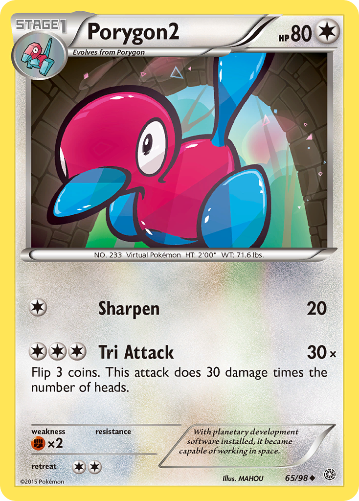 Porygon2 (65/98) [XY: Ancient Origins] | Tabernacle Games