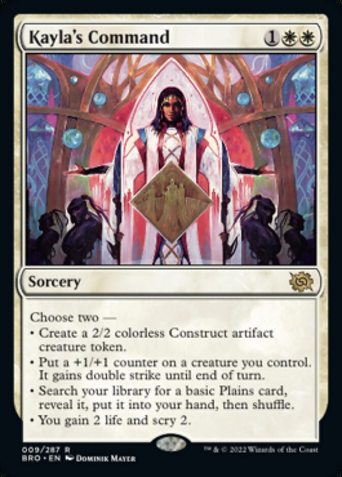 Kayla's Command [The Brothers' War] | Tabernacle Games