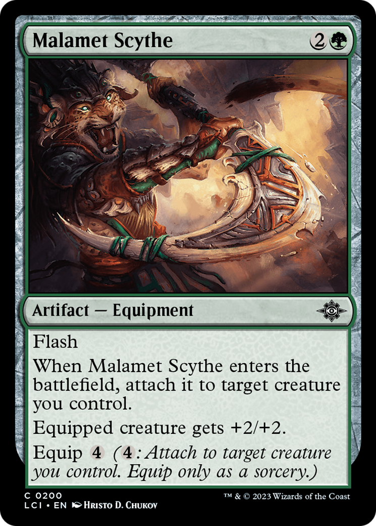 Malamet Scythe [The Lost Caverns of Ixalan] | Tabernacle Games