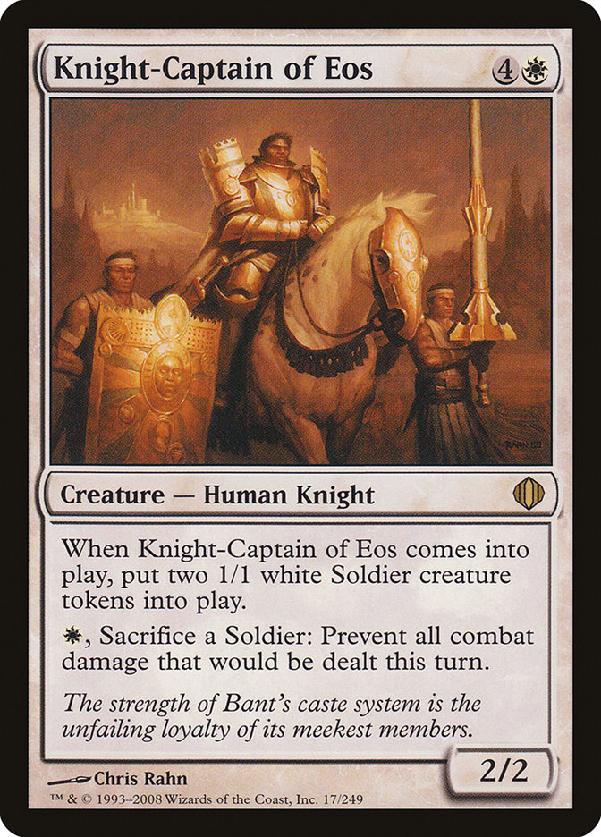 Knight-Captain of Eos [Shards of Alara] | Tabernacle Games