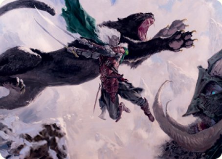 Drizzt Do'Urden Art Card [Dungeons & Dragons: Adventures in the Forgotten Realms Art Series] | Tabernacle Games