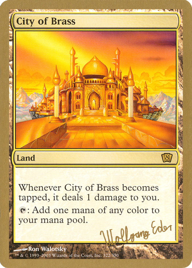 City of Brass (Wolfgang Eder) [World Championship Decks 2003] | Tabernacle Games
