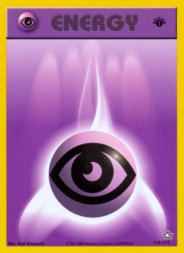 Psychic Energy (110/111) [Neo Genesis 1st Edition] | Tabernacle Games