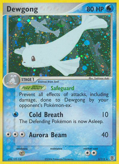 Dewgong (3/112) [EX: FireRed & LeafGreen] | Tabernacle Games