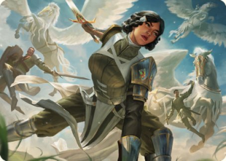 Resolute Reinforcements Art [Dominaria United Art Series] | Tabernacle Games