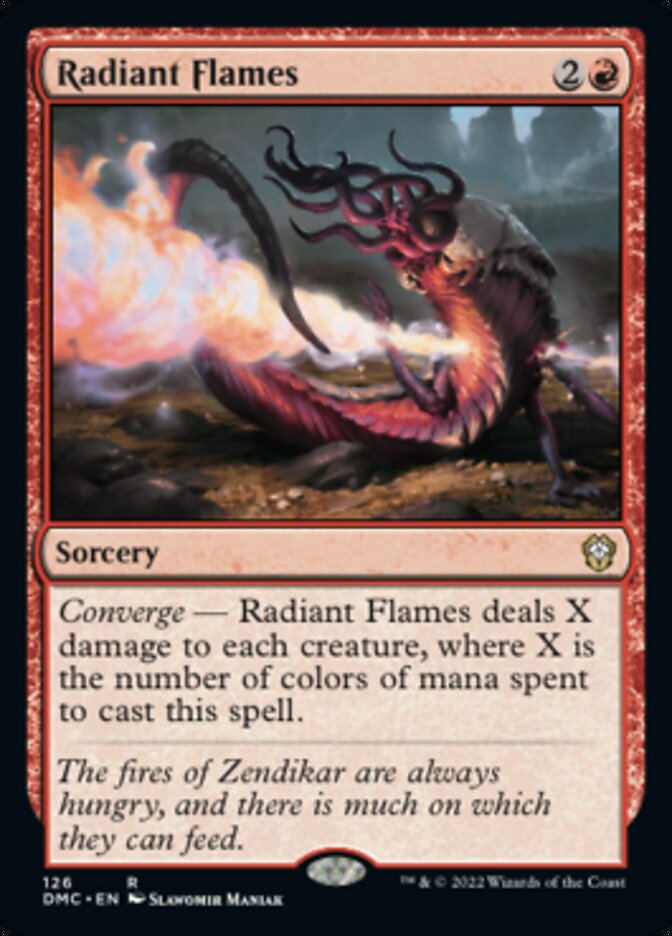 Radiant Flames [Dominaria United Commander] | Tabernacle Games