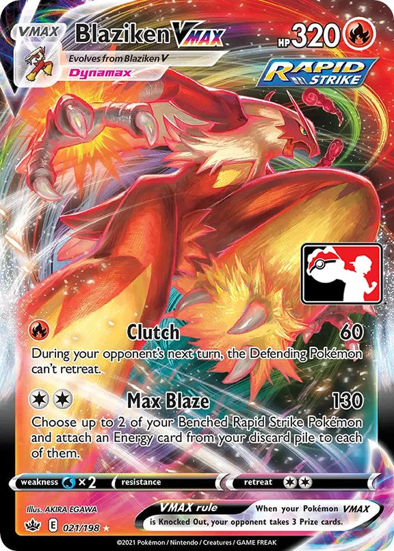 Blaziken VMAX (021/198) [Prize Pack Series One] | Tabernacle Games