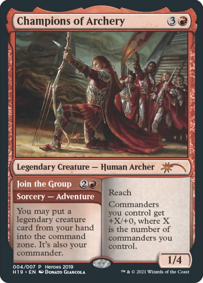 Champions of Archery // Join the Group [Heroes of the Realm 2019] | Tabernacle Games