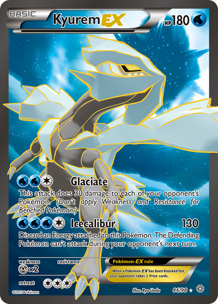 Kyurem EX (86/98) [XY: Ancient Origins] | Tabernacle Games