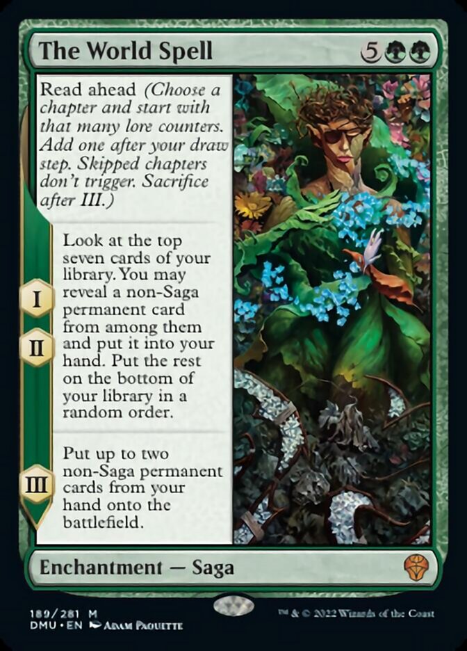 The World Spell [Dominaria United] | Tabernacle Games