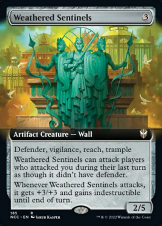 Weathered Sentinels (Extended Art) [Streets of New Capenna Commander] | Tabernacle Games