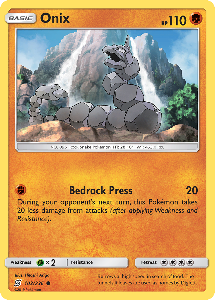 Onix (103/236) [Sun & Moon: Unified Minds] | Tabernacle Games