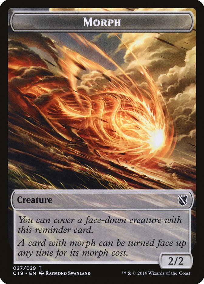 Morph [Commander 2019 Tokens] | Tabernacle Games