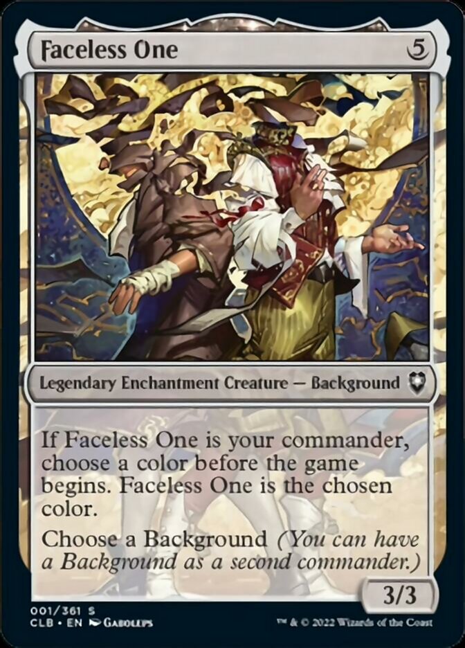 Faceless One [Commander Legends: Battle for Baldur's Gate] | Tabernacle Games