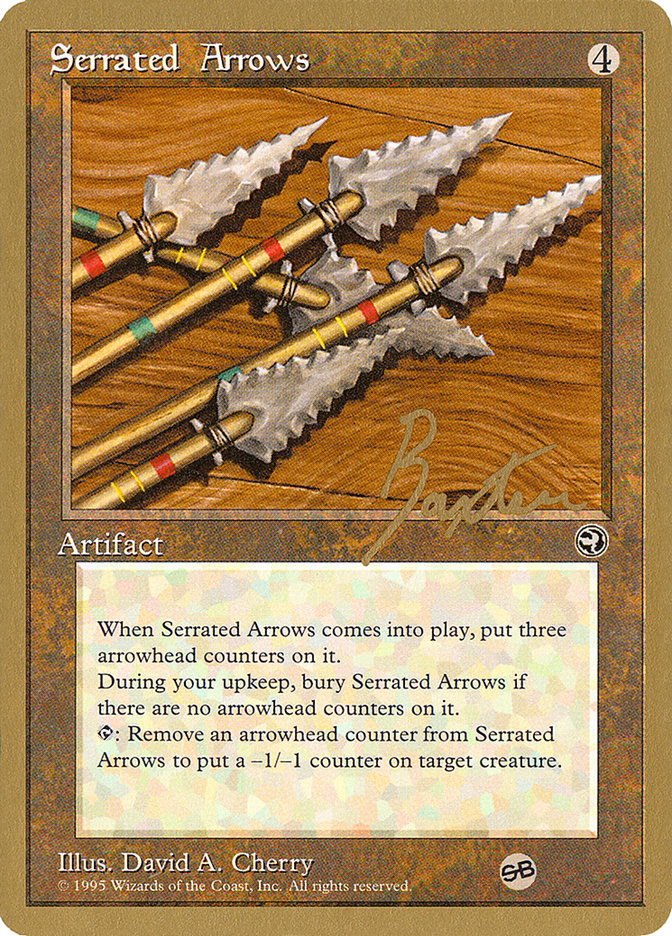 Serrated Arrows (George Baxter) (SB) [Pro Tour Collector Set] | Tabernacle Games