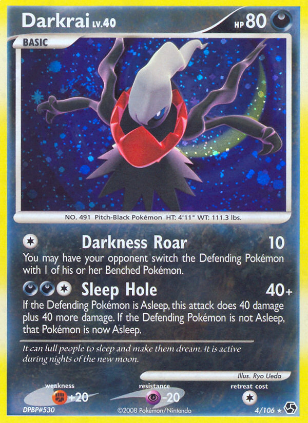 Darkrai (4/106) [Diamond & Pearl: Great Encounters] | Tabernacle Games