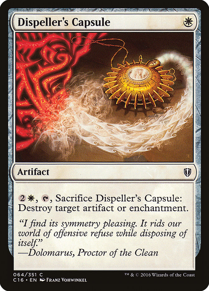 Dispeller's Capsule [Commander 2016] | Tabernacle Games