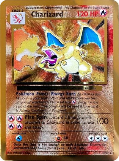 Charizard (4/102) (Celebrations Metal Card) [Celebrations: 25th Anniversary] | Tabernacle Games