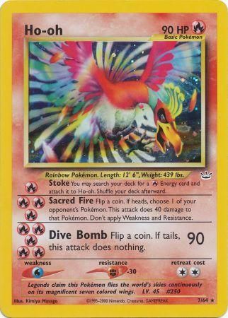 Ho-oh (7/64) [Neo Revelation Unlimited] | Tabernacle Games
