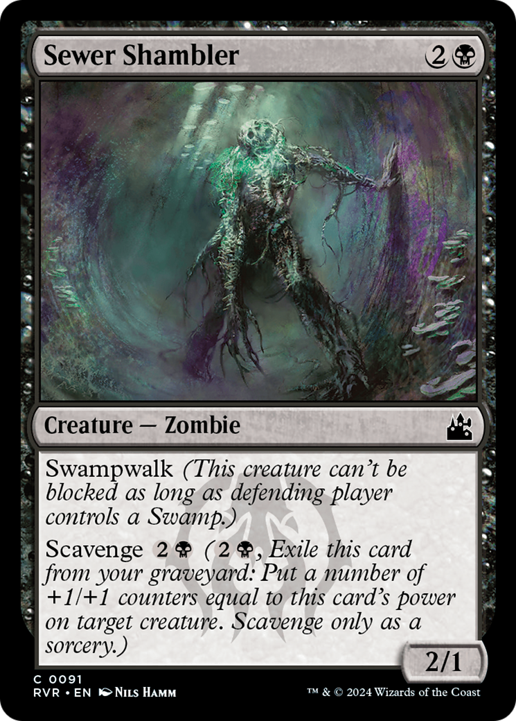 Sewer Shambler [Ravnica Remastered] | Tabernacle Games