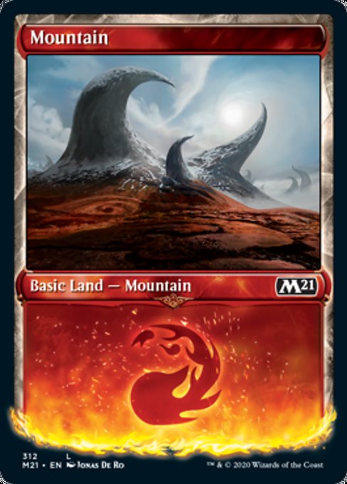 Mountain (Showcase) [Core Set 2021] | Tabernacle Games