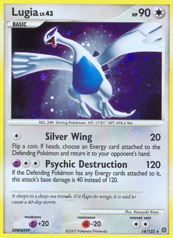 Lugia (14/132) [Diamond & Pearl: Secret Wonders] | Tabernacle Games