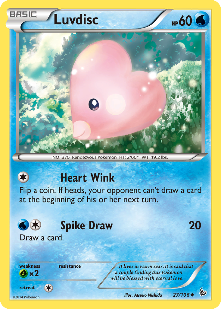 Luvdisc (27/106) [XY: Flashfire] | Tabernacle Games