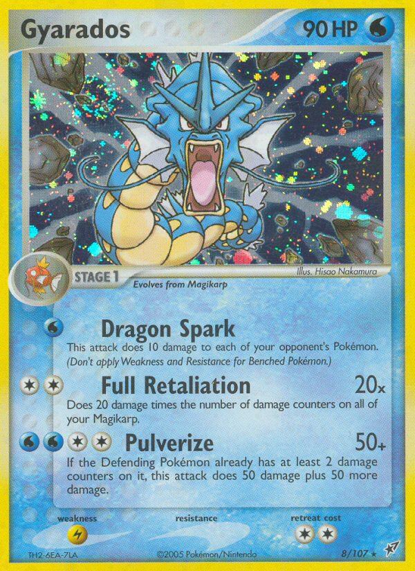 Gyarados (8/107) [EX: Deoxys] | Tabernacle Games