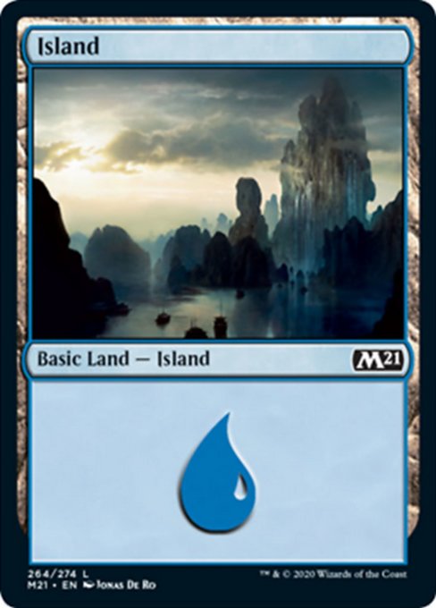 Island (264) [Core Set 2021] | Tabernacle Games