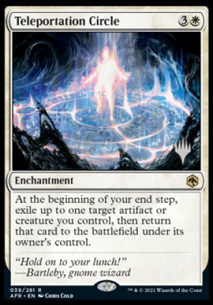 Teleportation Circle (Promo Pack) [Dungeons & Dragons: Adventures in the Forgotten Realms Promos] | Tabernacle Games