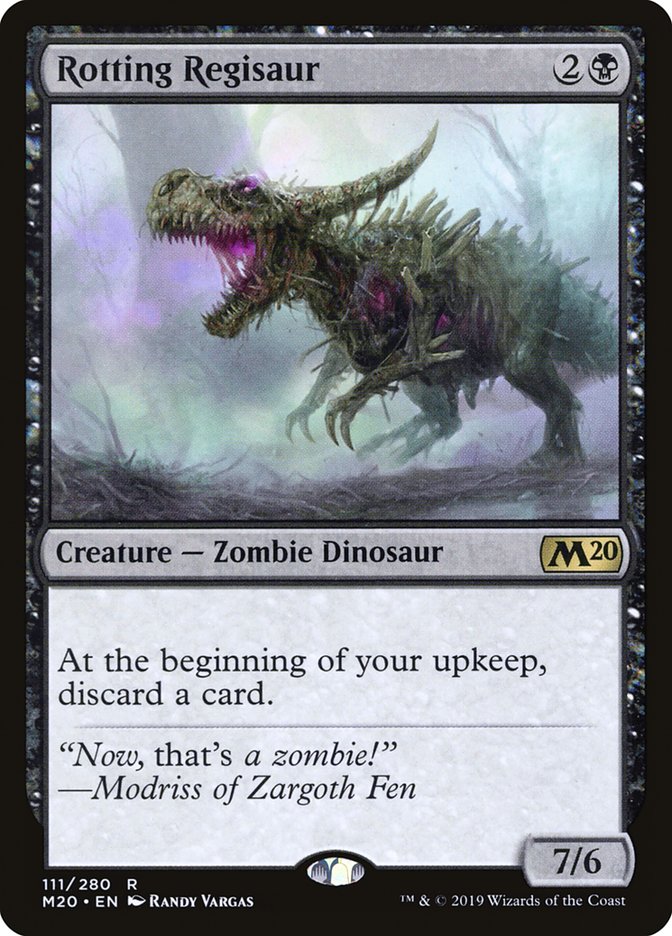 Rotting Regisaur [Core Set 2020] | Tabernacle Games